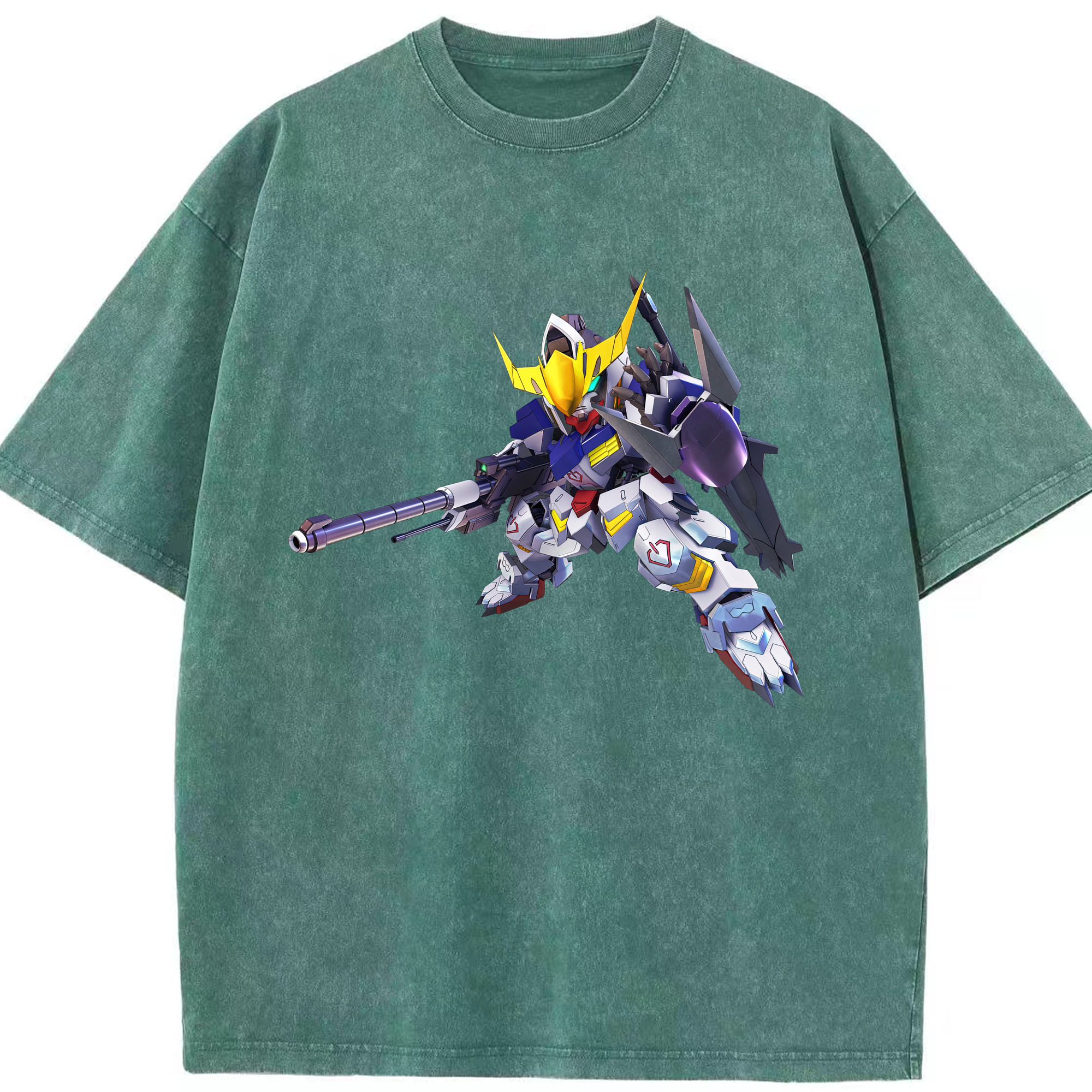 （画像用） 機動戦士ガンダム Mobile Suit Gundam 綿100% ヴィンテージ風 半袖Tシャツ（フロントプリント）